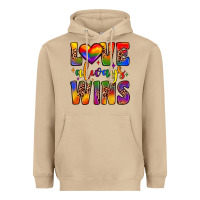 Mushroom love always wins Heavyweight Hoodie - JahusDesignShop