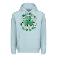 Blue Mist shamrock and roll Premium Hoodie - MaliasSmallBusiness