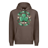 Coffee shamrock and roll Premium Hoodie - MaliasSmallBusiness