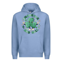 Colony Blue shamrock and roll Premium Hoodie - MaliasSmallBusiness