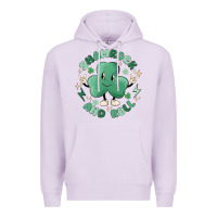 Lilac shamrock and roll Premium Hoodie - MaliasSmallBusiness