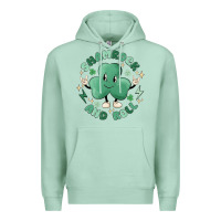 Seafoam shamrock and roll Premium Hoodie - MaliasSmallBusiness