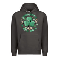 Smoke shamrock and roll Premium Hoodie - MaliasSmallBusiness