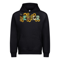 Black senior 2023 sunflower Urban Hoodie - NancyCooperArtShop