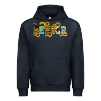 Navy senior 2023 sunflower Urban Hoodie - NancyCooperArtShop