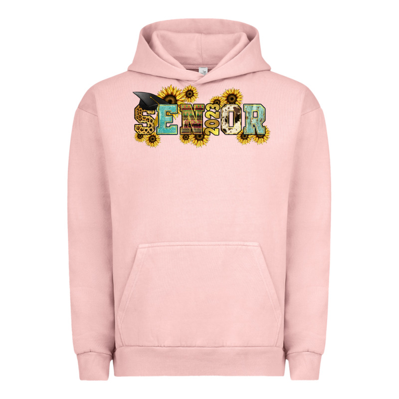 Senior 2023 Sunflower Urban Hoodie by NancyCooperArtShop | Teevron