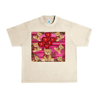 Sandshell valentines day teddy bear tumbler Urban Heavy Tee - RanaPortraitStore