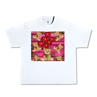 White valentines day teddy bear tumbler Urban Heavy Tee - RanaPortraitStore