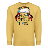 Antique Gold you serious clark Premium Sweatshirt - Jasminsmagicworld