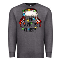 Charcoal Heather you serious clark Premium Sweatshirt - Jasminsmagicworld