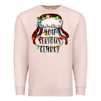 Pale Pink you serious clark Premium Sweatshirt - Jasminsmagicworld