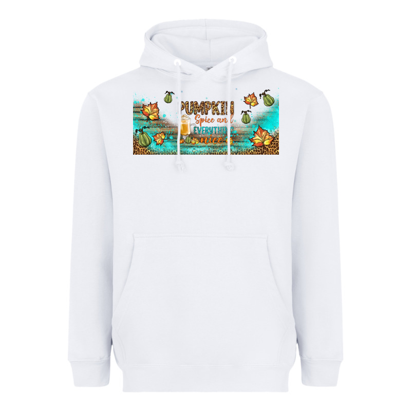 Pumpkin Spice And Everything Nice Libbey Glass Heavyweight Hoodie by BundleAndBundleShop | Teevron
