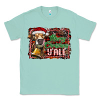 Seafoam merry christmas y'all Classic Tee - RanaPortraitStore