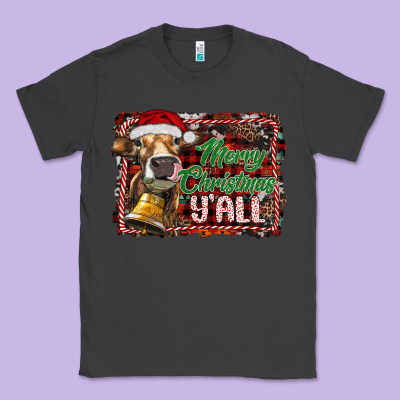 Merry Christmas Y'all Classic Tee Designed By Ranaportraitstore
