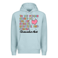 Blue Mist to the person behind me Premium Hoodie - MaliasSmallBusiness