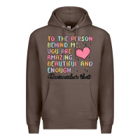 Coffee to the person behind me Premium Hoodie - MaliasSmallBusiness