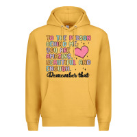 Mustard to the person behind me Premium Hoodie - MaliasSmallBusiness
