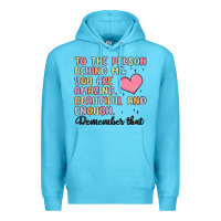 Ocean Blue to the person behind me Premium Hoodie - MaliasSmallBusiness