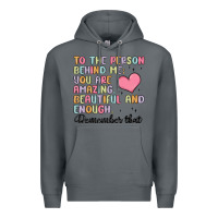 Rock to the person behind me Premium Hoodie - MaliasSmallBusiness