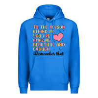 True Royal to the person behind me Premium Hoodie - MaliasSmallBusiness