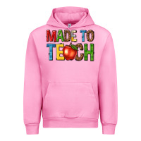 Fuchsia Pink made to teach Urban Hoodie - NancyCooperArtShop