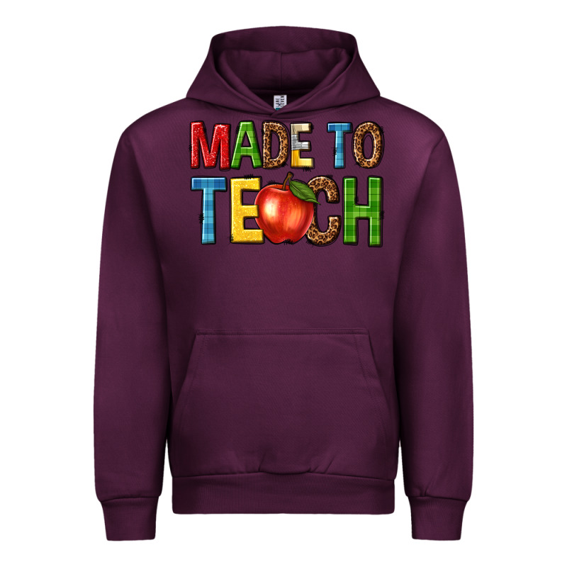 Made To Teach Urban Hoodie by NancyCooperArtShop | Teevron