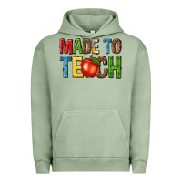 Pigment Oil Green made to teach Urban Hoodie - NancyCooperArtShop