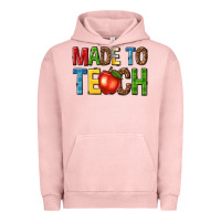 Pigment Salmon made to teach Urban Hoodie - NancyCooperArtShop