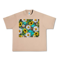 Burro western daisy and sunflower Urban Heavy Tee - RanaPortraitStore