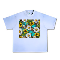 Grape Ice western daisy and sunflower Urban Heavy Tee - RanaPortraitStore