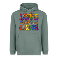 Love Has No Gender Heavyweight Hoodie | Teevron