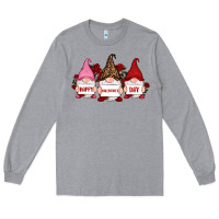Heather Grey happy valentine's day dno es with rose Long Sleeve Tee - RanaPortraitStore