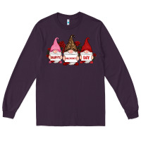 Plum happy valentine's day dno es with rose Long Sleeve Tee - RanaPortraitStore