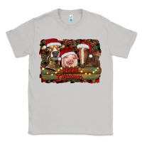 Moon Dust merry christmas farm animals Classic Tee - RanaPortraitStore