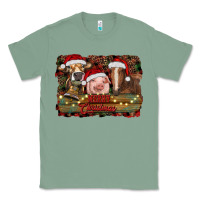 Sage merry christmas farm animals Classic Tee - RanaPortraitStore