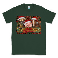 Sports Green merry christmas farm animals Classic Tee - RanaPortraitStore