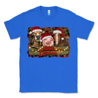 True Royal merry christmas farm animals Classic Tee - RanaPortraitStore