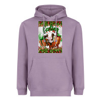 Lavender Christmas feeling jolly cow Heavyweight Hoodie - Artiststas