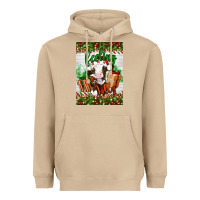 Mushroom Christmas feeling jolly cow Heavyweight Hoodie - Artiststas