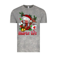 Cloud Rock christmas nurse life gnome Vintage Tee - BarkalooDesign