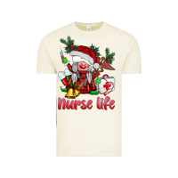 Vintage Arctic christmas nurse life gnome Vintage Tee - BarkalooDesign