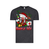 Christmas Nurse Life Gnome Vintage Tee | Teevron