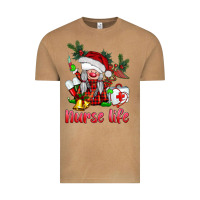 Vintage Camel christmas nurse life gnome Vintage Tee - BarkalooDesign