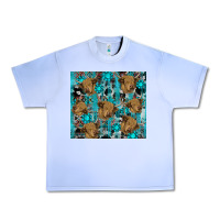 Grape Ice western aztec highland cow Urban Heavy Tee - RanaPortraitStore