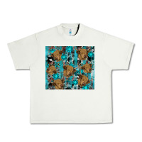 Pistachio western aztec highland cow Urban Heavy Tee - RanaPortraitStore