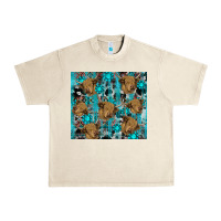 Sandshell western aztec highland cow Urban Heavy Tee - RanaPortraitStore