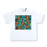White western aztec highland cow Urban Heavy Tee - RanaPortraitStore