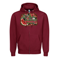 Burgundy hot mom summer Zipper Hoodie - SublimationCraftShop