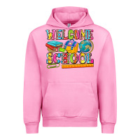 Fuchsia Pink welcome school Urban Hoodie - NancyCooperArtShop