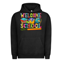 Pigment Black welcome school Urban Hoodie - NancyCooperArtShop